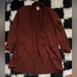 Jockey Rust Open Front Cardigan
